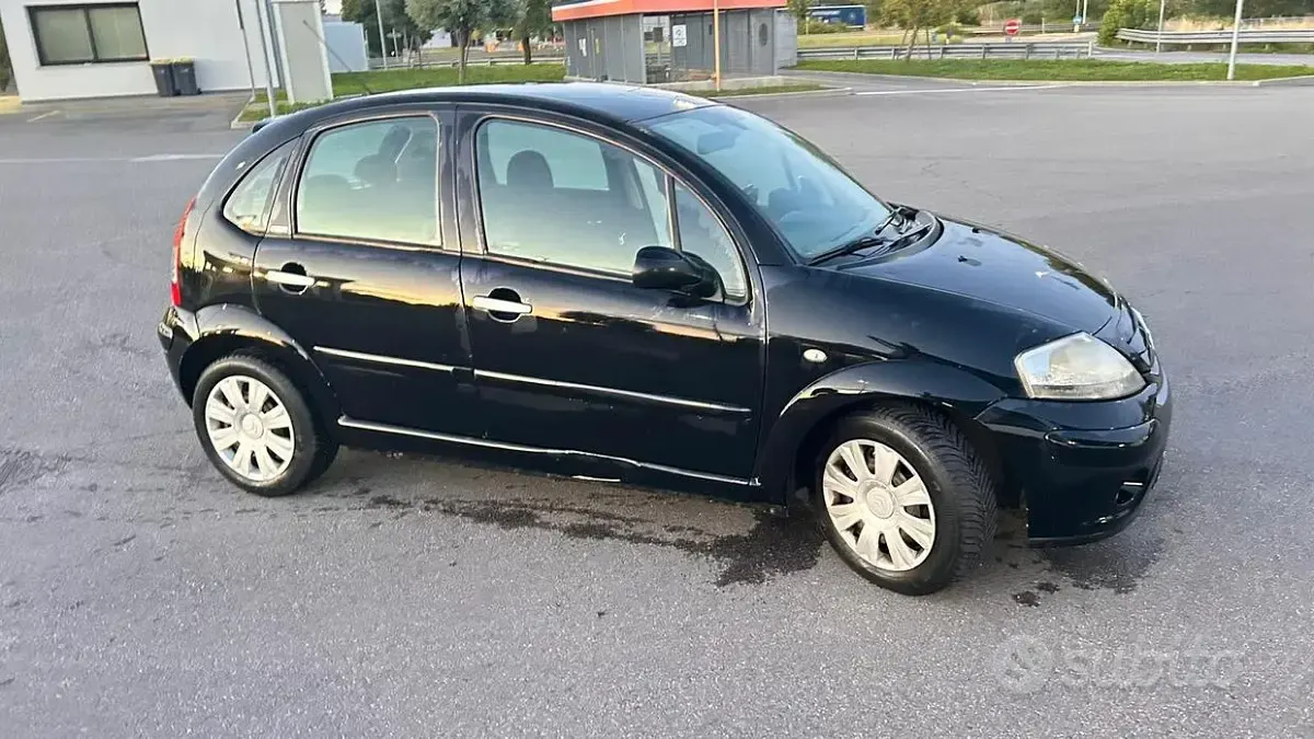 Usata Citroën C3 68 CV (50 kW) 2007 Nero Berlina