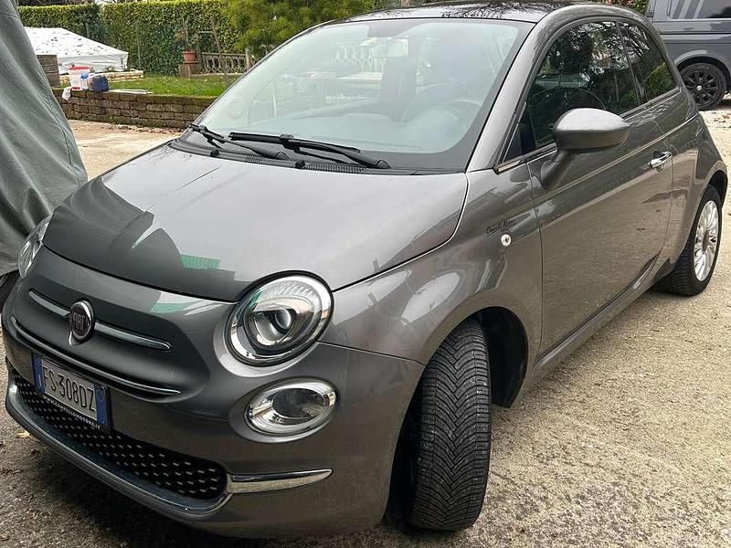 Usata Fiat 500 Lounge 69 CV (50 kW) 2018 Grigio Utilitaria