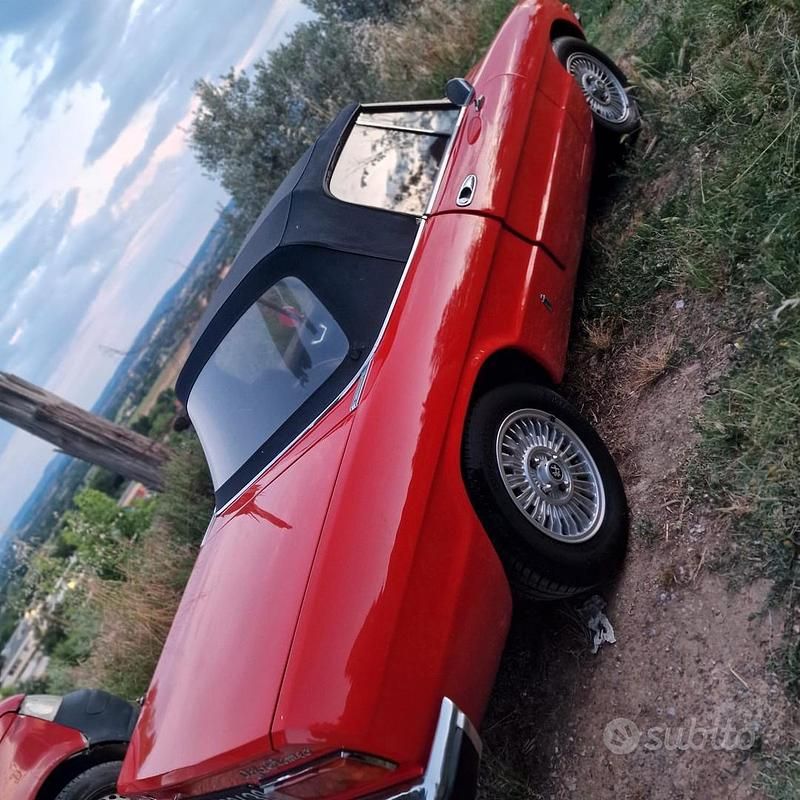 Usata Alfa Romeo Spider 1970 Rosso Cabrio