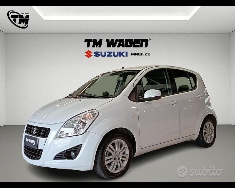 Usata Suzuki Splash GL 68 CV (50 kW) 2012 Bianco Utilitaria