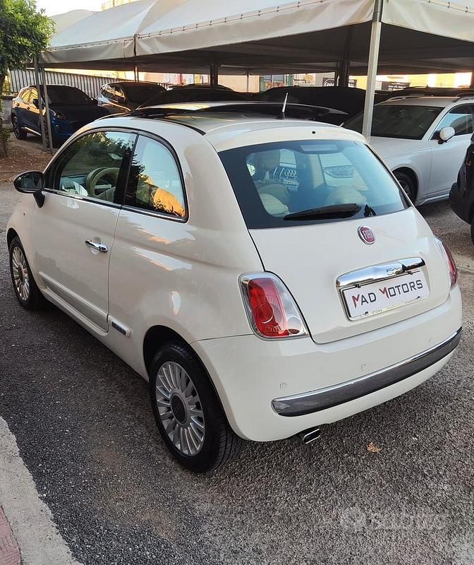 Bianco Usata 2009 Fiat 500 Cabrio | 6500 € - Immagine 1/4