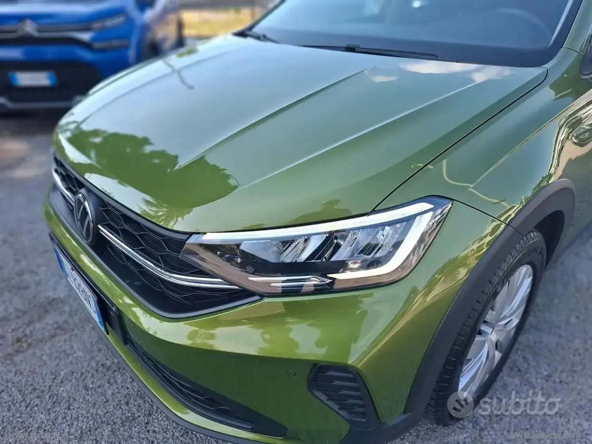 Usata VW Taigo Life 95 CV (69 kW) 2022 Verde SUV