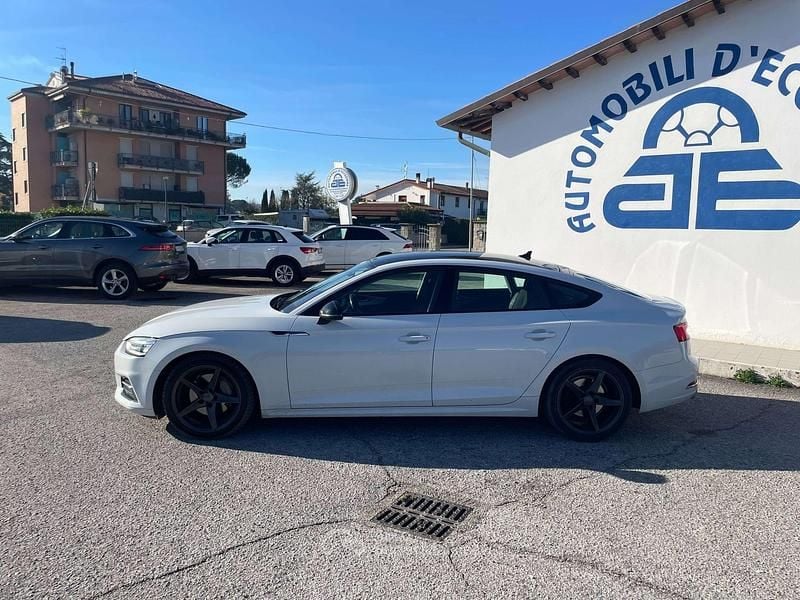 Usata Audi A5 Sportback Business 190 CV (139 kW) 2017 Bianco Utilitaria