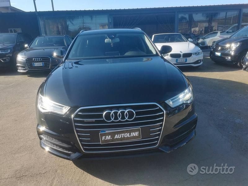Usata Audi A6 190 CV (139 kW) 2017 Nero Station wagon