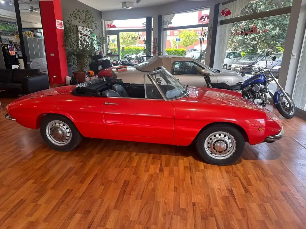 Usata Alfa Romeo Spider 87 CV (63 kW) 1969 Rosso Cabrio