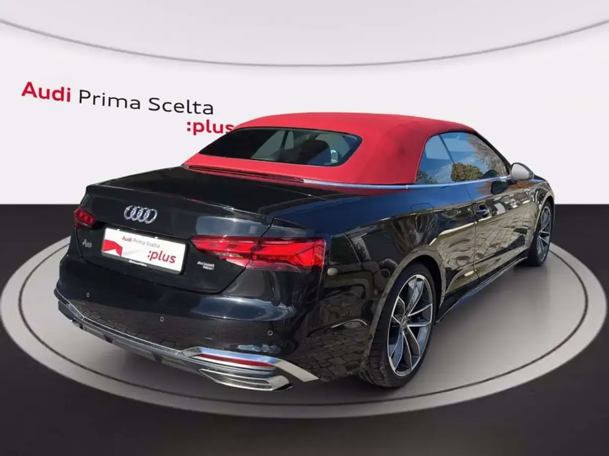 Nouvelle Audi A5 S-Line 204 ch (150 kW) 2025 Noir Cabriolet