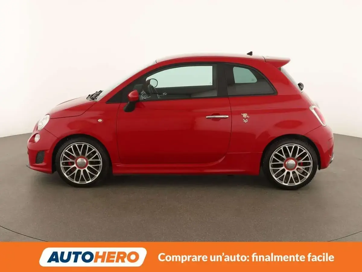 Usata Abarth 595 Turismo 160 CV (117 kW) 2015 Rosso Utilitaria