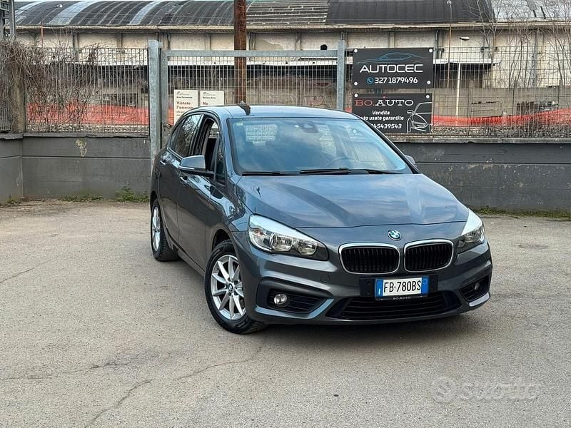 Usata BMW 216 Active Tourer Luxury Line 116 CV (85 kW) 2015 Grigio Monovolume