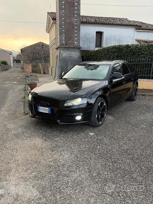 Usata Audi A4 143 CV (105 kW) 2008 Nero Station wagon