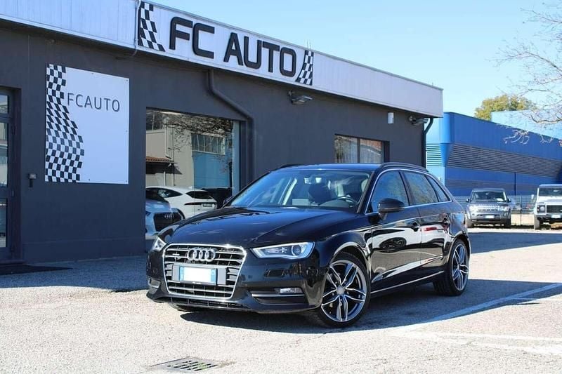 Usata Audi A3 Sportback 150 CV (110 kW) 2015 Nero Utilitaria