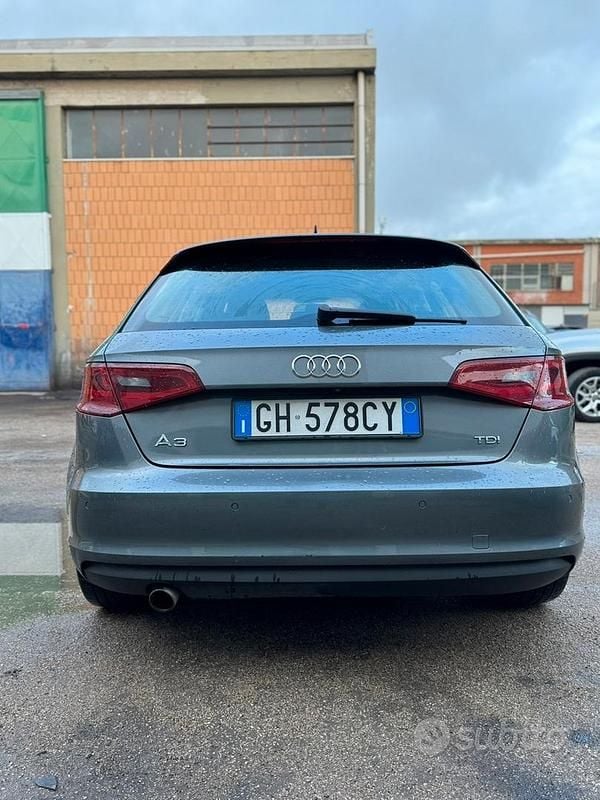 Usata Audi A3 102 CV (75 kW) 2014 Grigio Station wagon