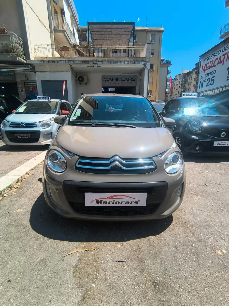 Usata Citroën C1 Feel 82 CV (60 kW) 2015 Marrone Utilitaria