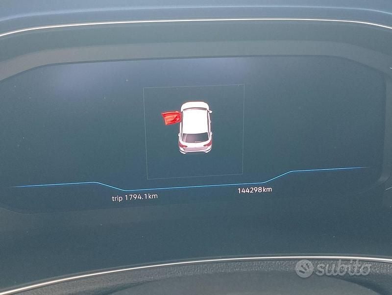 Usata VW T-Roc 150 CV (110 kW) 2019 Blu SUV