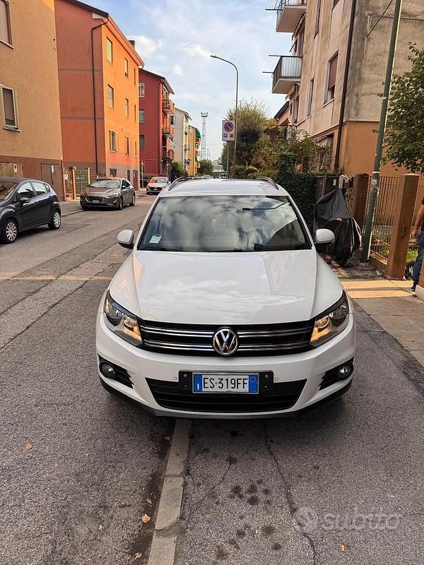 Usata VW Tiguan 110 CV (80 kW) 2013 Bianco SUV