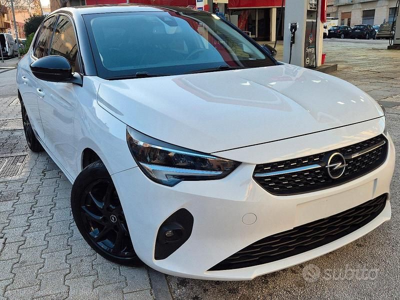 Usata Opel Corsa Elegance 75 CV (55 kW) 2020 Bianco Berlina