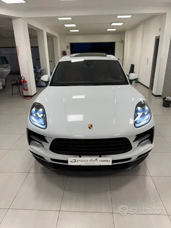 Usata Porsche Macan 245 CV (180 kW) 2019 Bianco SUV