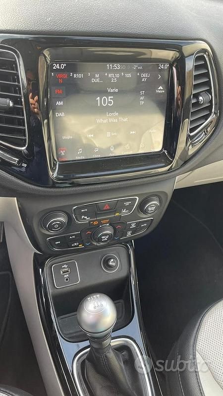 Usata Jeep Compass 120 CV (88 kW) 2018 Grigio SUV