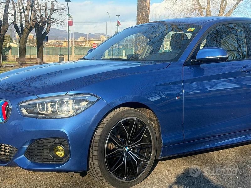 Usata BMW 114 M Sport 95 CV (69 kW) 2017 Blu/azzurro Utilitaria