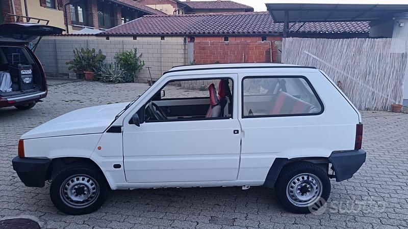 Usata Fiat Panda 2002 Bianco Utilitaria