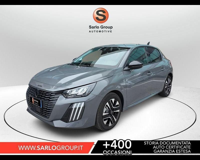 Usata Peugeot 208 Allure 101 CV (74 kW) 2025 Grigio Utilitaria
