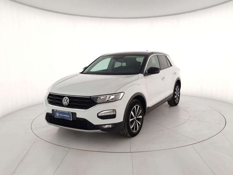 Bianco Usata 2021 VW T-Roc Style SUV | 18.900 € (Super prezzo) - Immagine 1/4