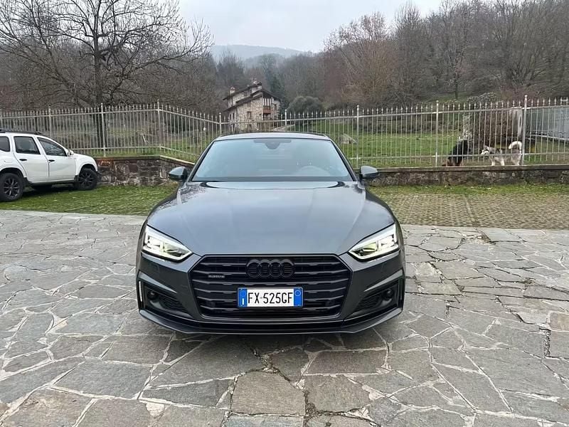 Usata Audi A5 S-Line 245 CV (180 kW) 2019 Grigio Coupé