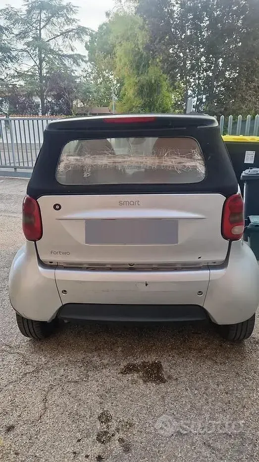 Usata Smart ForTwo Cabrio 41 CV (30 kW) 2006 Grigio Cabrio