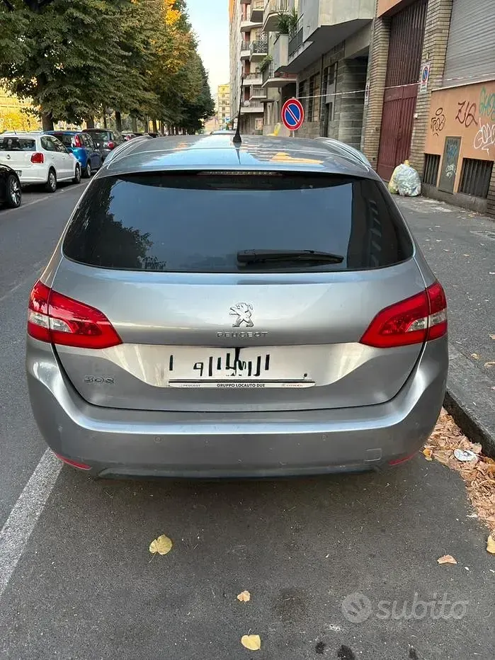 Usata Peugeot 308 120 CV (88 kW) 2017 Grigio Station wagon
