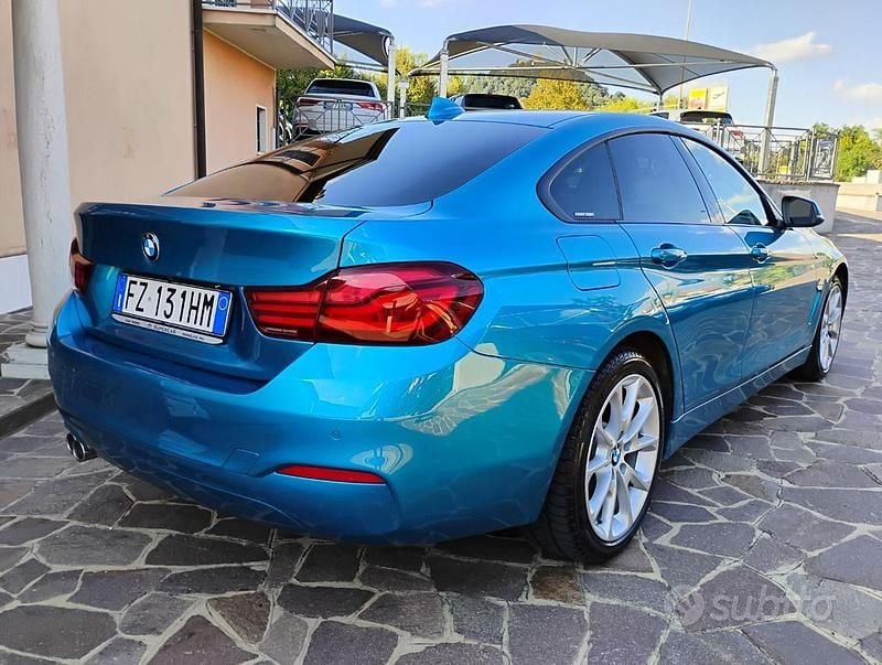 Usata BMW 420 190 CV (139 kW) 2019 Blu Coupé