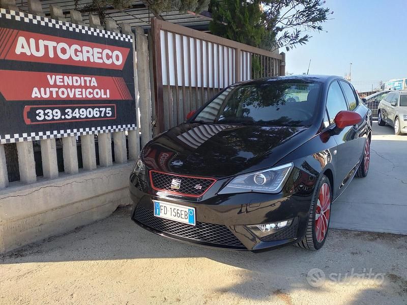 Nero Usata 2016 Seat Ibiza FR Tre volumi | 8200 € (Cara) - Immagine 1/4