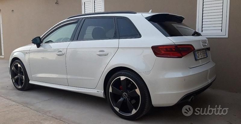 Usata Audi A3 S-Line 2016 Bianco Berlina