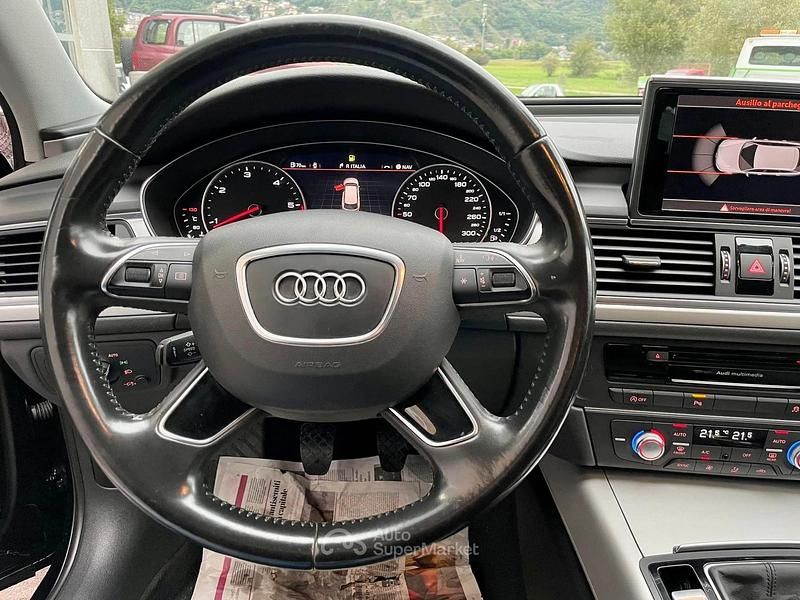 Usata Audi A6 Ambiente 190 CV (139 kW) 2015 Nero Station wagon