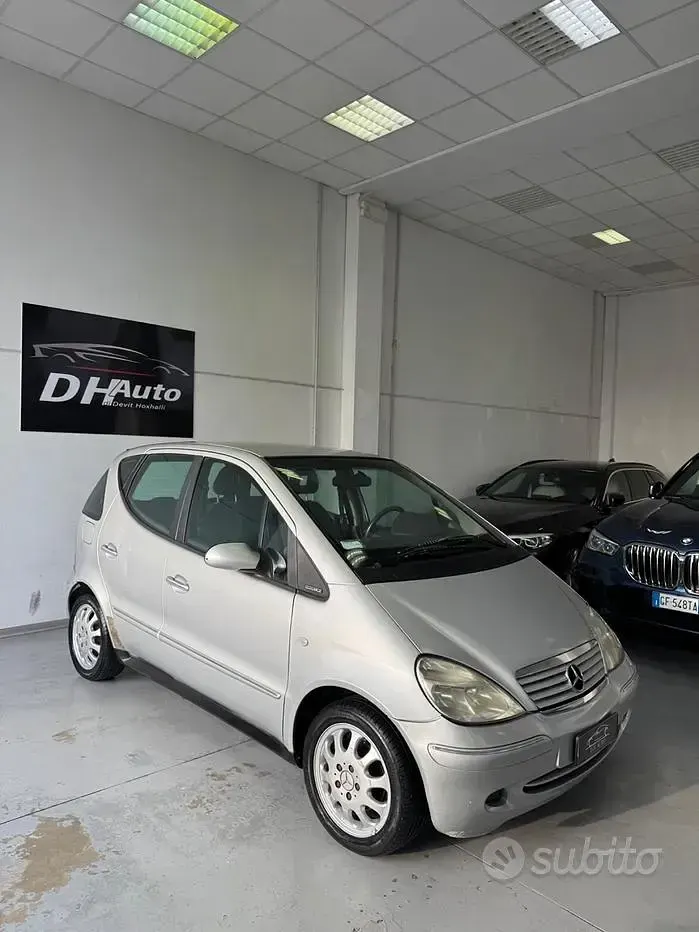 Usata Mercedes A140 Avantgarde 82 CV (60 kW) 2002 Grigio Berlina