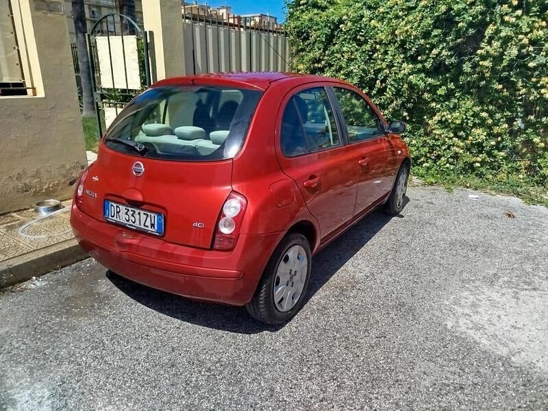 Usata Nissan Micra 2008 Rosso Utilitaria
