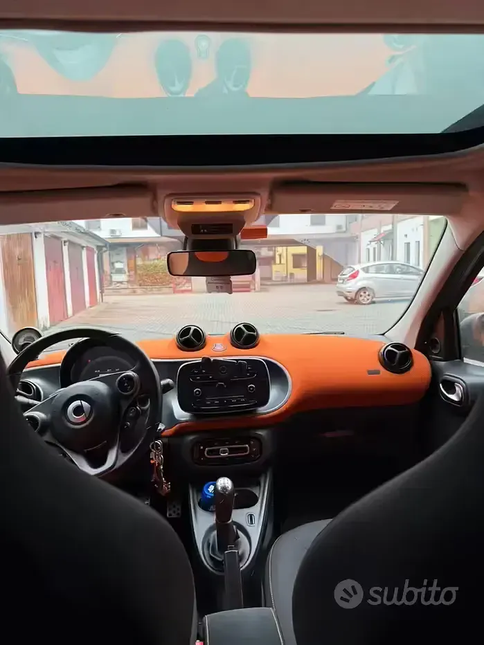 Usata Smart ForFour 71 CV (52 kW) 2014 Grigio Utilitaria