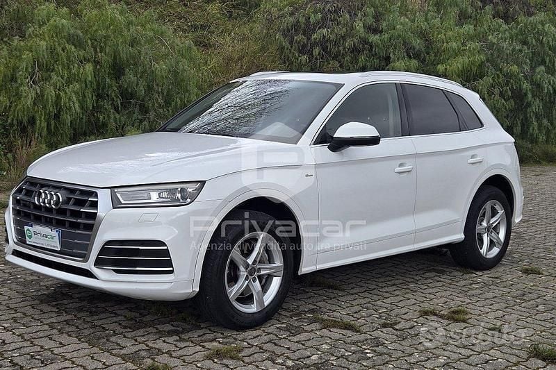 Usata Audi Q5 S-line plus 190 CV (139 kW) 2018 Bianco SUV