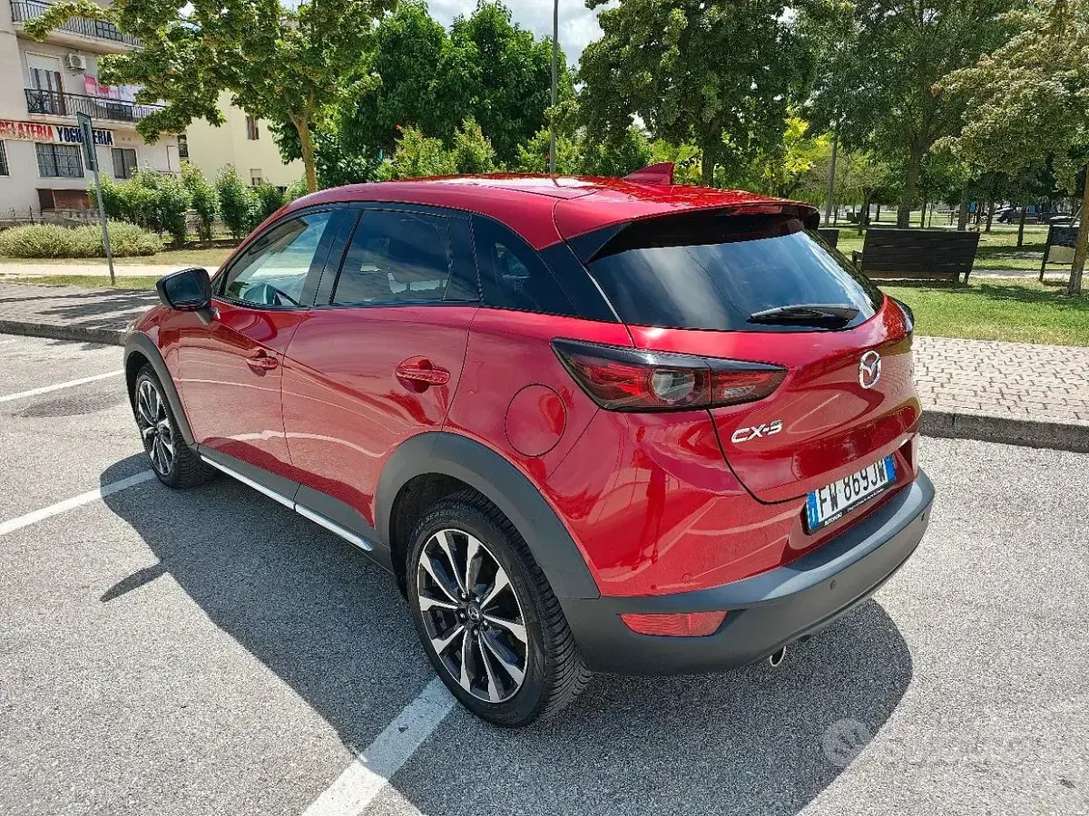 Usata Mazda CX-3 Exceed 121 CV (88 kW) 2019 Rosso SUV
