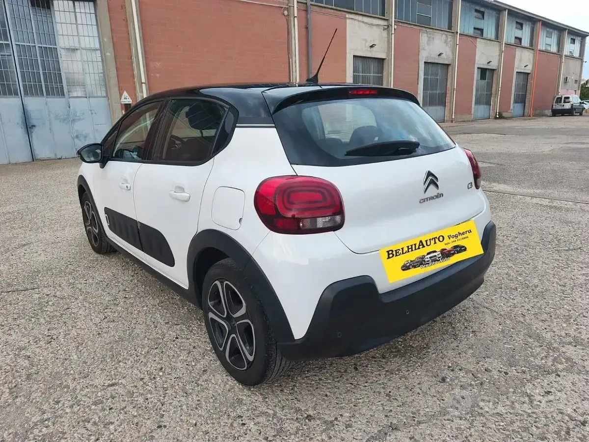 Usata Citroën C3 83 CV (61 kW) 2018 Bianco Utilitaria