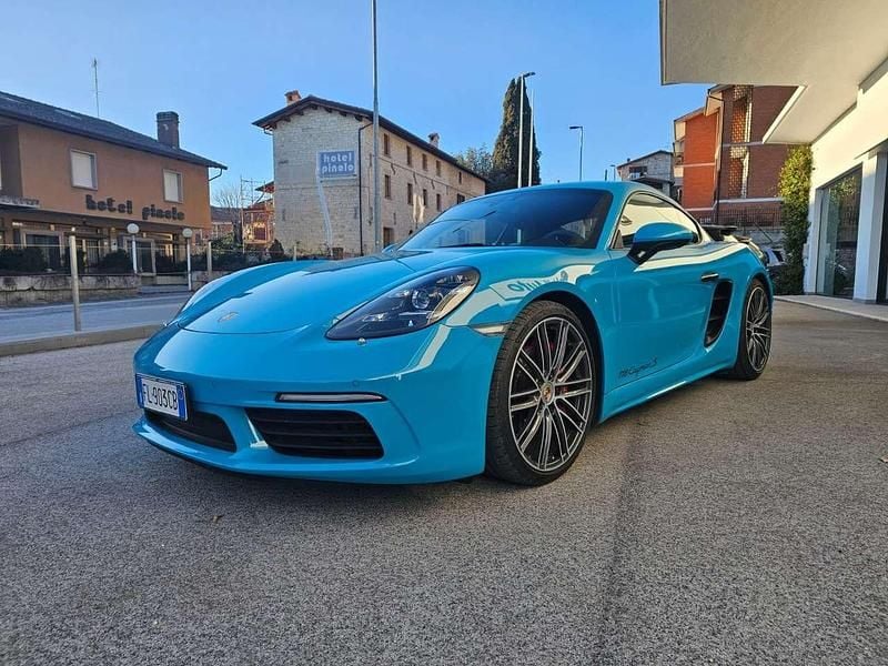 Usata Porsche 718 Cayman 350 CV (257 kW) 2017 Blue miami Coupé