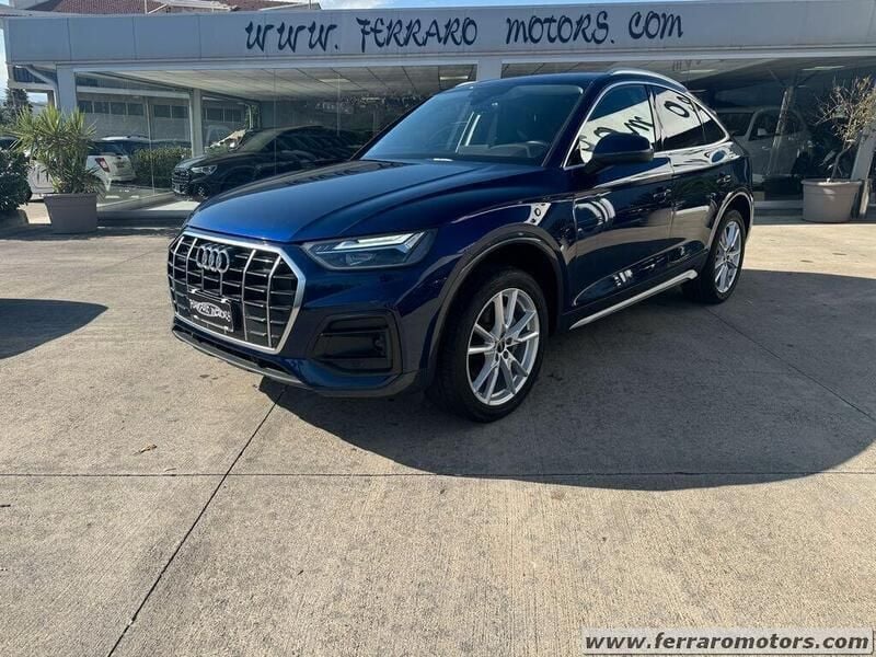Usata Audi Q5 Sportback 204 CV (150 kW) 2022 Blu SUV