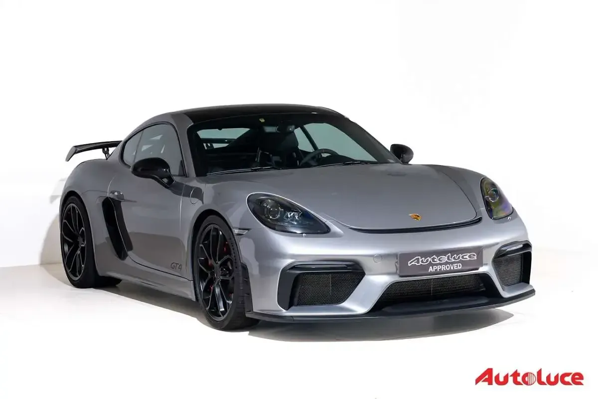 Usata Porsche 718 Cayman GT4 420 CV (308 kW) 2021 Argento Coupé
