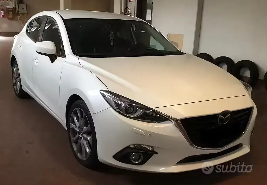 Usata Mazda 3 Exceed 150 CV (110 kW) 2016 Bianco Berlina