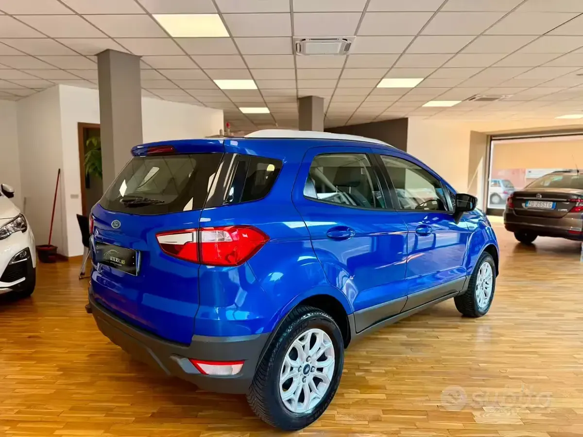 Usata Ford Ecosport Titanium 111 CV (81 kW) 2017 Bluazzurro SUV