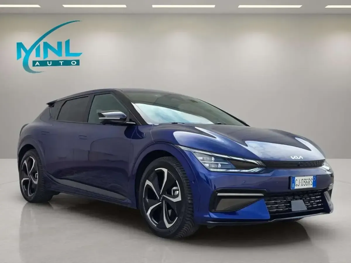 Usata Kia EV6 GT-Line 239 kW (325 CV) 2022 Blu/azzurro SUV