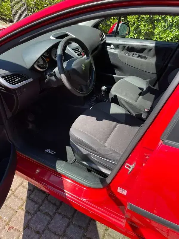 Usata Peugeot 207 Sport 73 CV (53 kW) 2009 Rosso Berlina