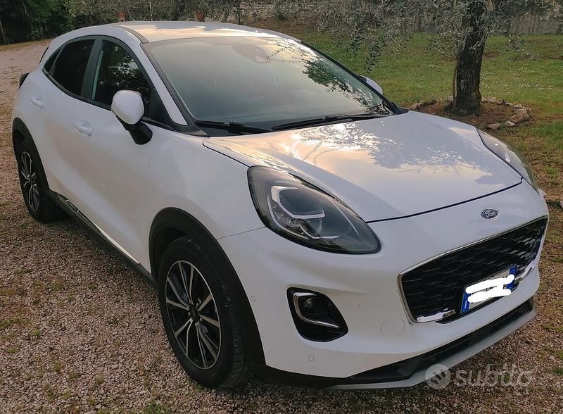Usata Ford Puma Titanium 120 CV (88 kW) 2021 Bianco SUV