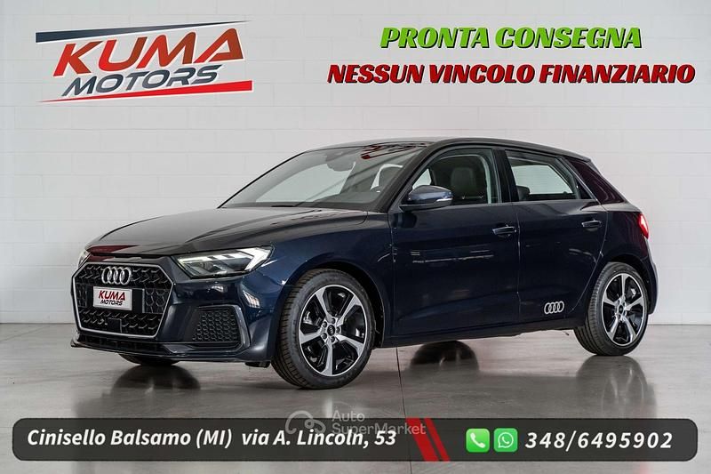 Usata Audi A1 Advanced Plus 110 CV (80 kW) 2021 Firmamentblau perla cod x5b Utilitaria