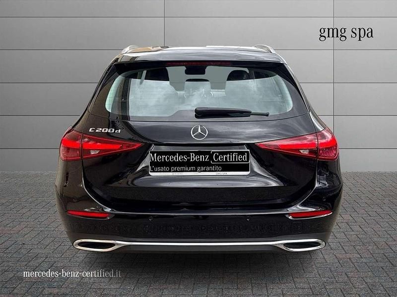 Usata Mercedes C200 Advanced 163 CV (119 kW) 2025 Nero Station wagon
