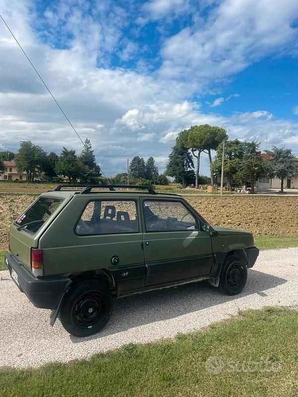 Usata Fiat Panda 4x4 1985 Verde Utilitaria