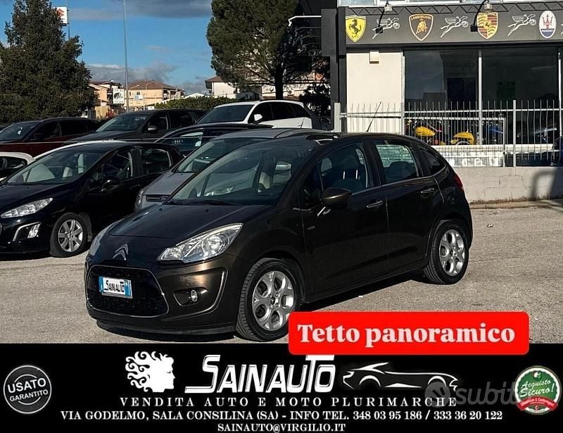 Usata Citroën C3 Exclusive 68 CV (50 kW) 2012 Marrone Berlina